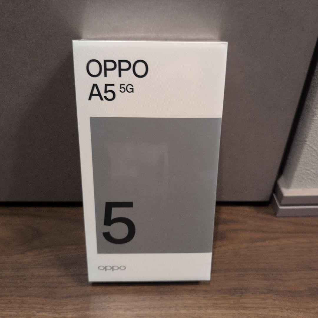 【新品】OPPO A5 5G ホワイト