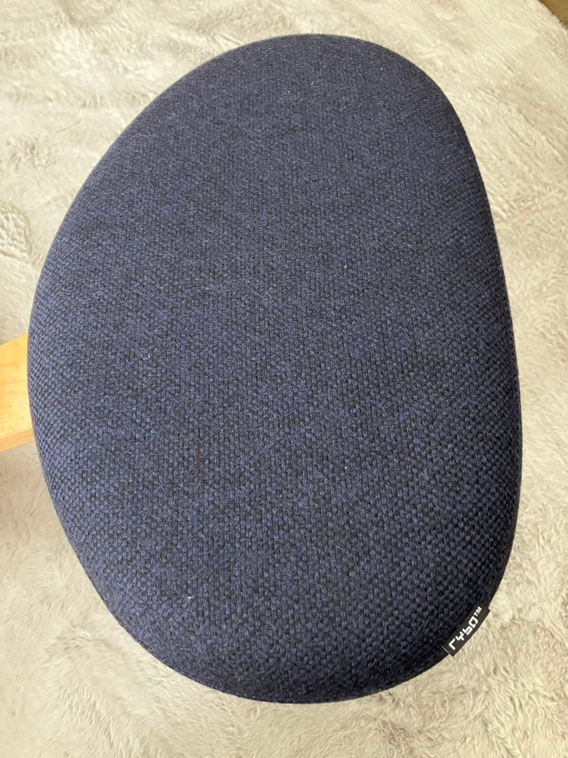 通販生活　バランスチェア（猫背対策椅子）とカバーのセット