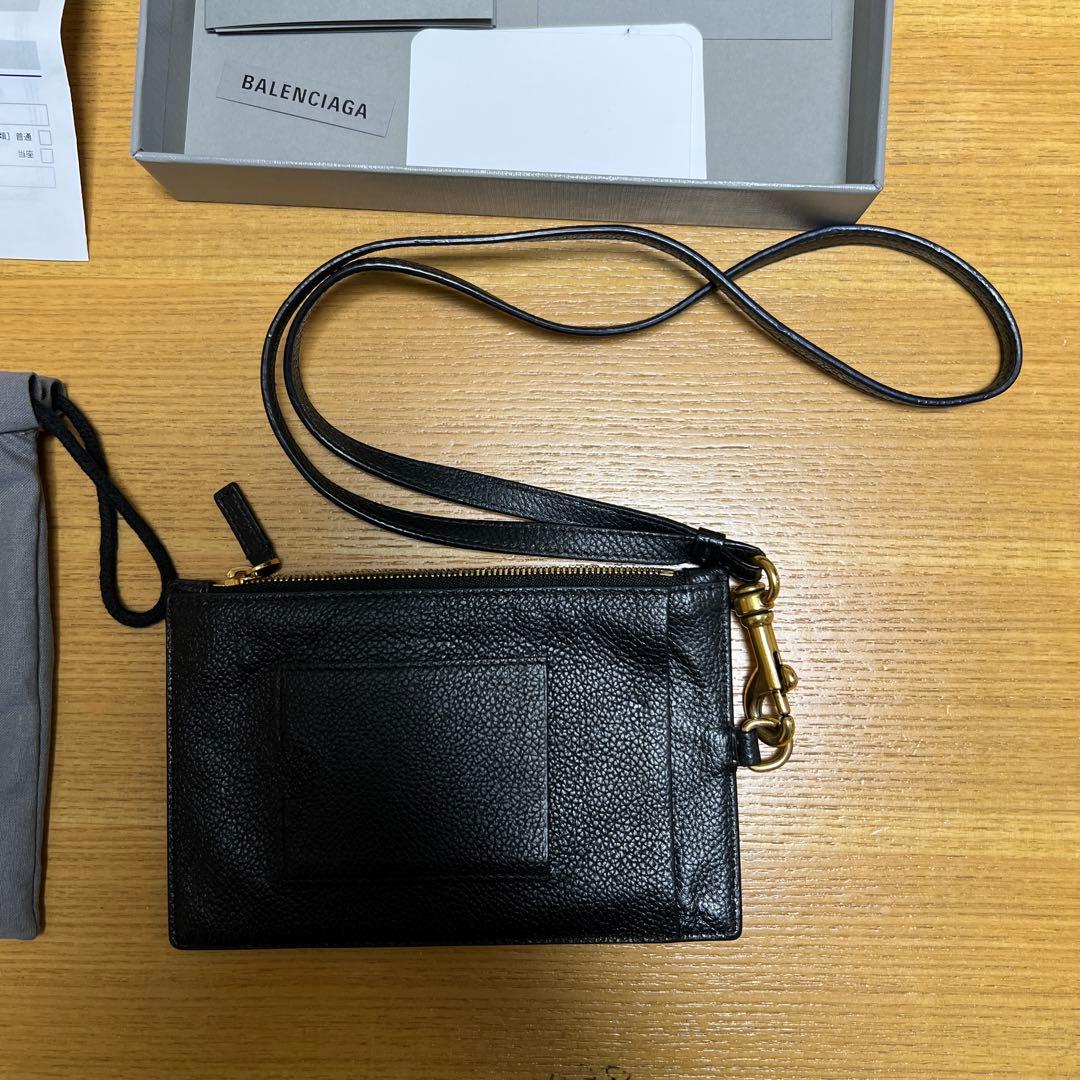 【納品書あり】BALENCIAGAモバイルギアケースiPhone スマホホルダー