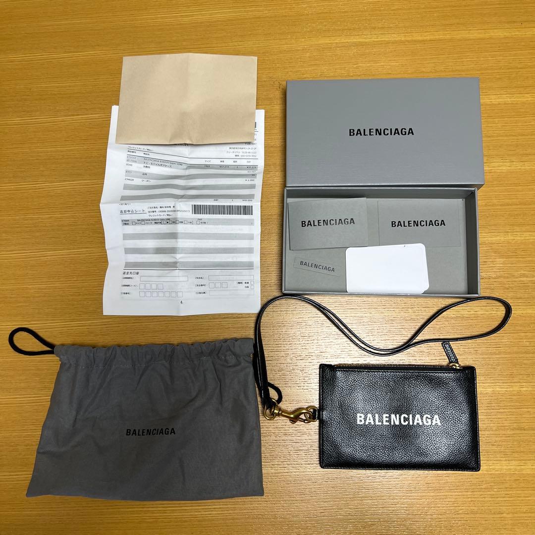 【納品書あり】BALENCIAGAモバイルギアケースiPhone スマホホルダー