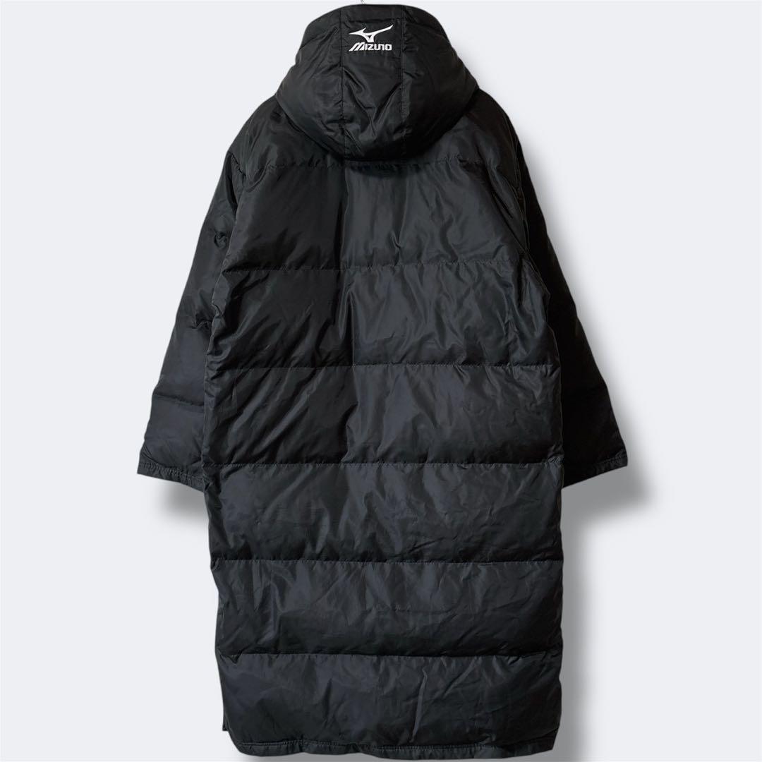 MIZUNO ミズノ ダウン ベンチコート ブラック L