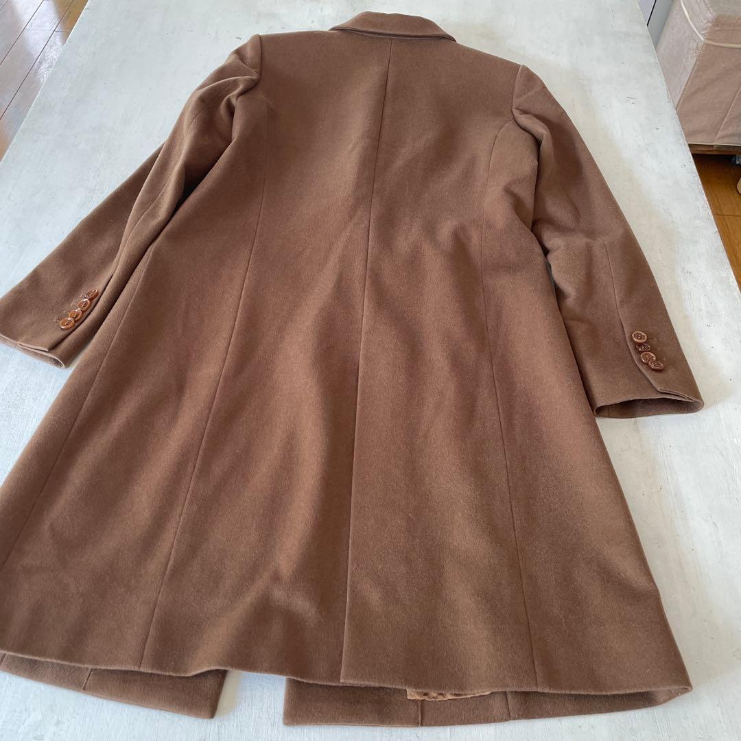 【高級】 ストラスブルゴ　チェスターコート　カシミヤ100%　PIACENZA