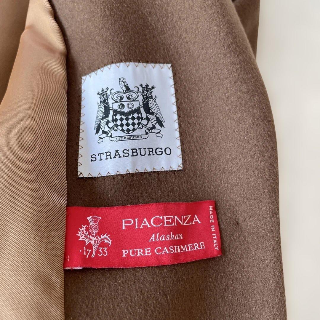 【高級】 ストラスブルゴ　チェスターコート　カシミヤ100%　PIACENZA