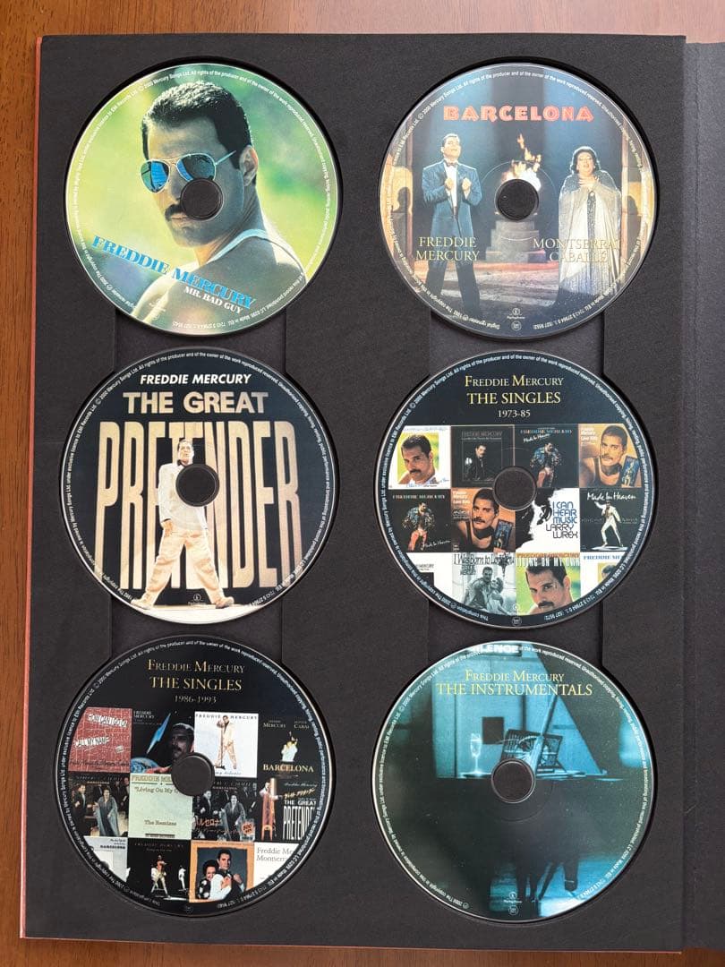 Freddie Mercury 10CD+2DVDセット
