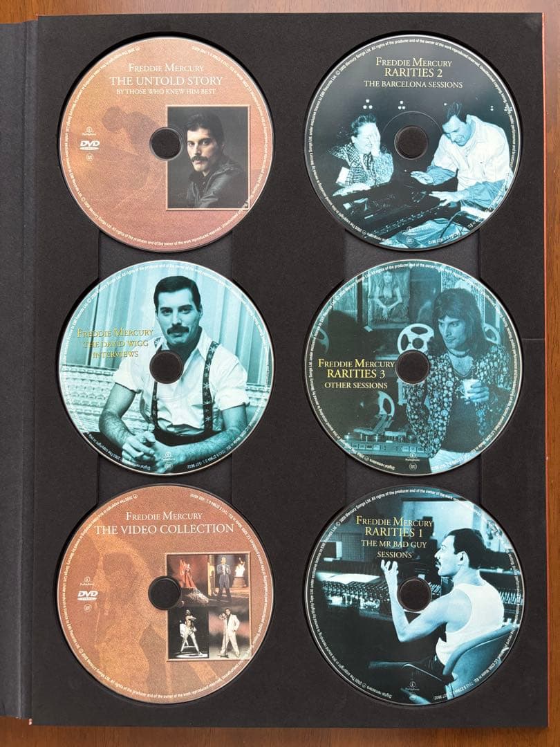 Freddie Mercury 10CD+2DVDセット