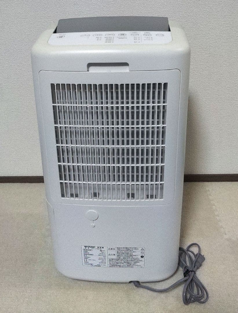 SHARP (シャープ) CV-J180-W WHITE 除湿機 衣類乾燥除湿機
