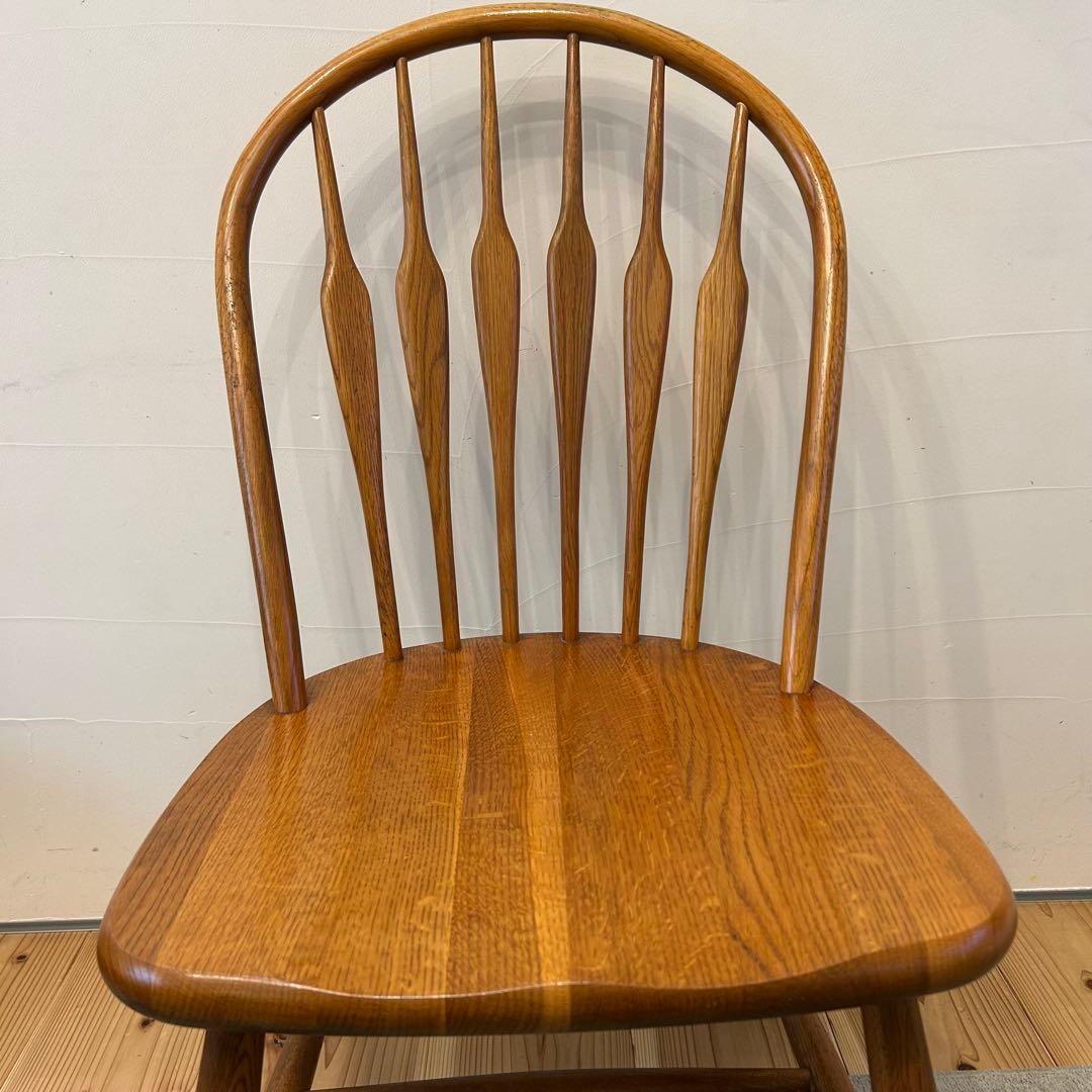 柏木工　KASHIWA ダイニングチェア、ウィンザーチェア　ボウバック