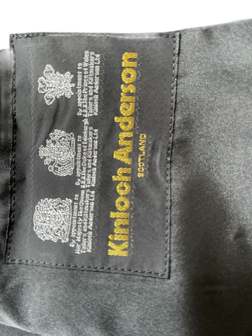 Kinloch Anderson ステンカラーコート（カシミヤ100%）