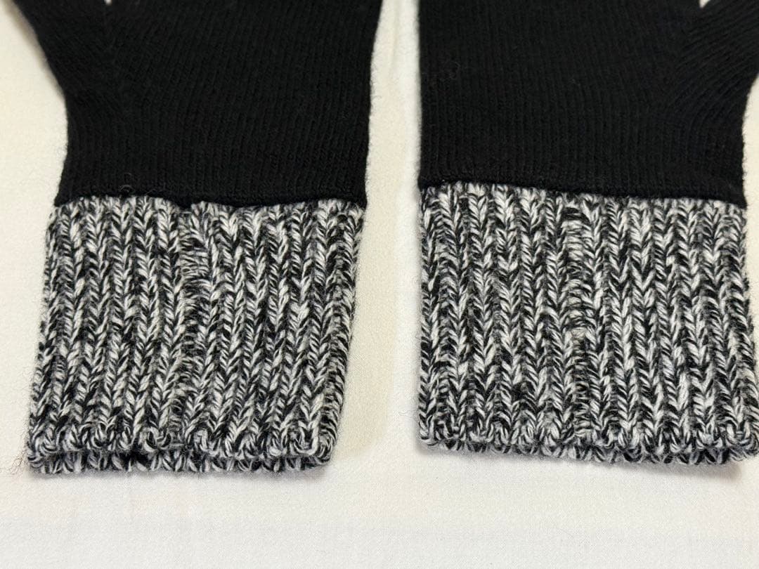 ルイヴィトン レディース 手袋 ニット モノグラム フラワー ほぼ未使用