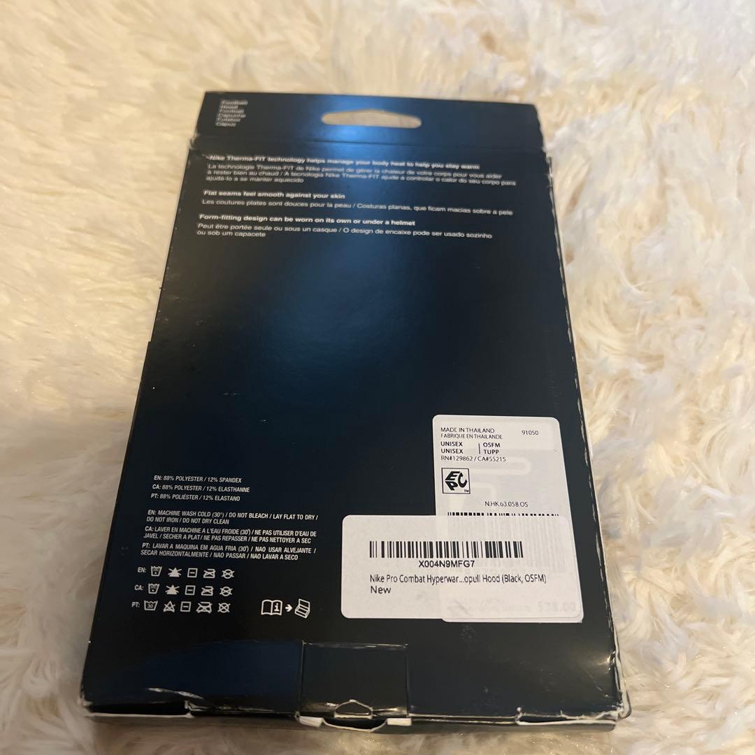 【新品】NIKE バラクラバ　黒　UK ストリートファッション　正規品