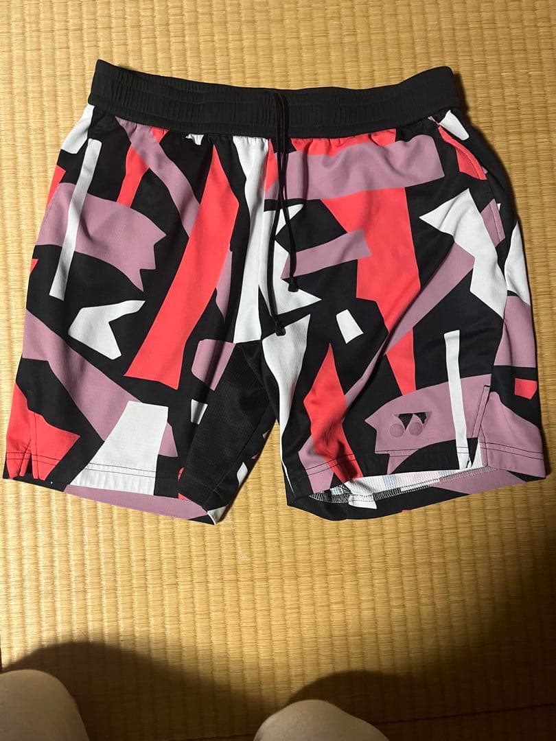 バドミントン柄パンツ