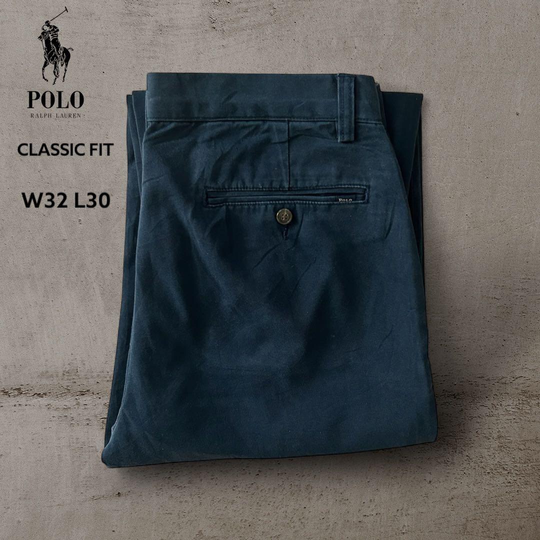 PolobyRalphLaurenCLASSIC FITラルフローレンポロチノ紺