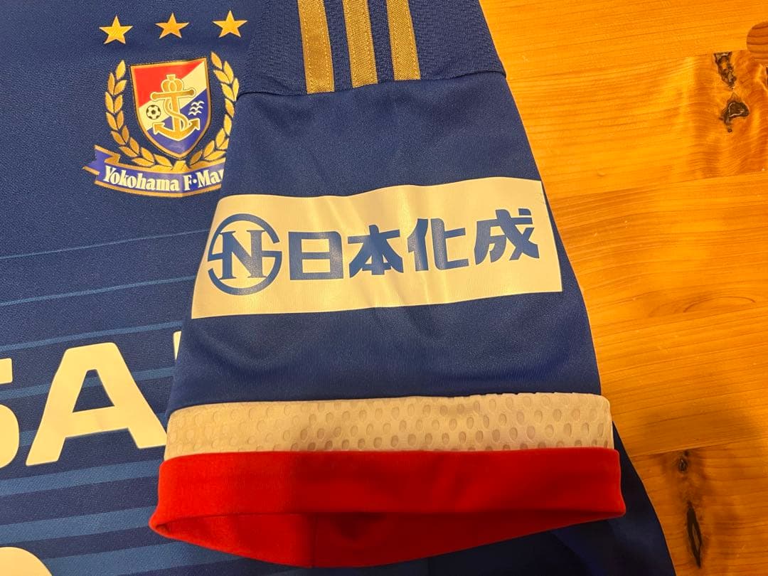 【美品】横浜F・マリノス 2015中村俊輔 #10ホームXOサイズ　ユニフォーム