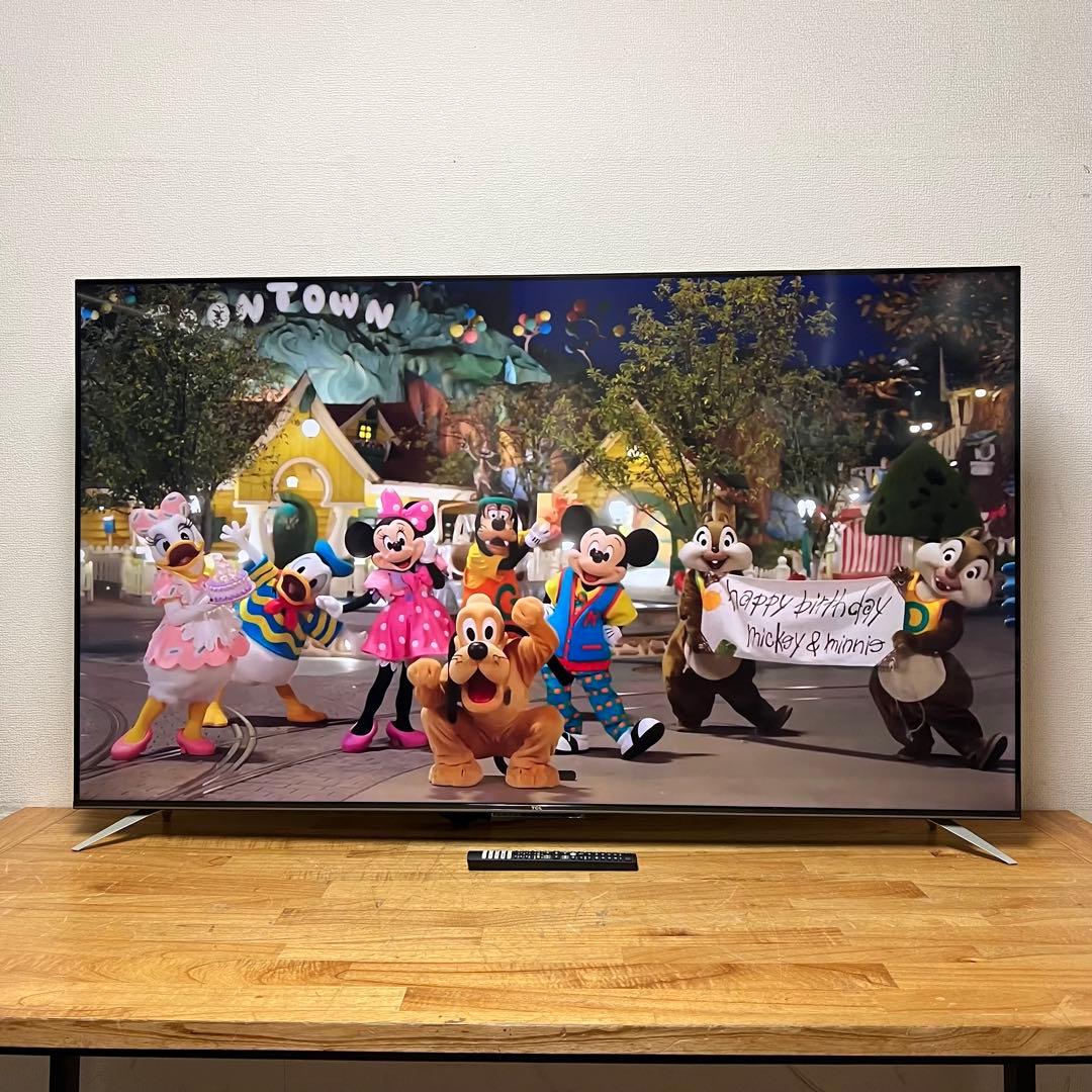 TCL 65V型4K 液晶テレビ 65P745 Google TV 2024年製