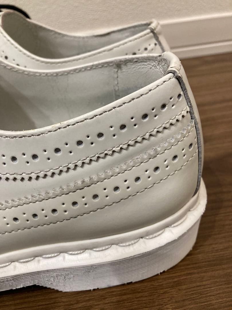 Y*s様 ドクターマーチン　ホワイト　レザー ウィングチップ