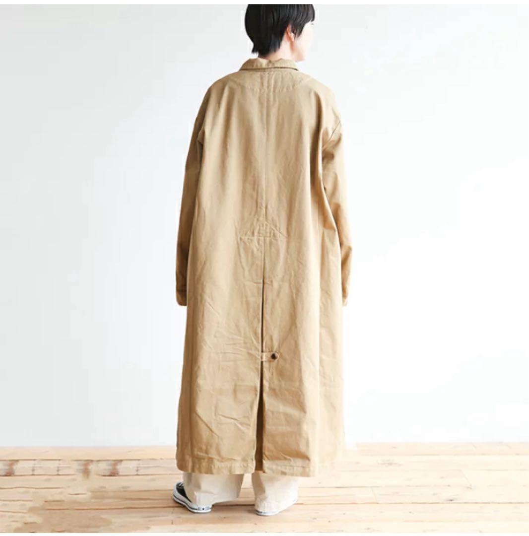 HARVESTY ハーベスティ チノクロスオーバーコート ロングコート　２