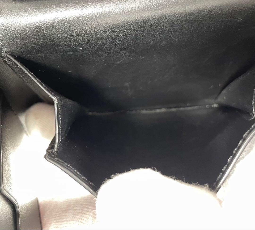 美品 TOM FORD トムフォード 二つ折り財布 クロコ型押し レザー 箱付き