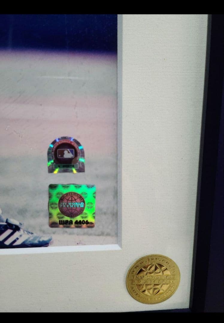 石井一久　選手 LosAngelesDodgers　限定パネル　直筆サイン入り