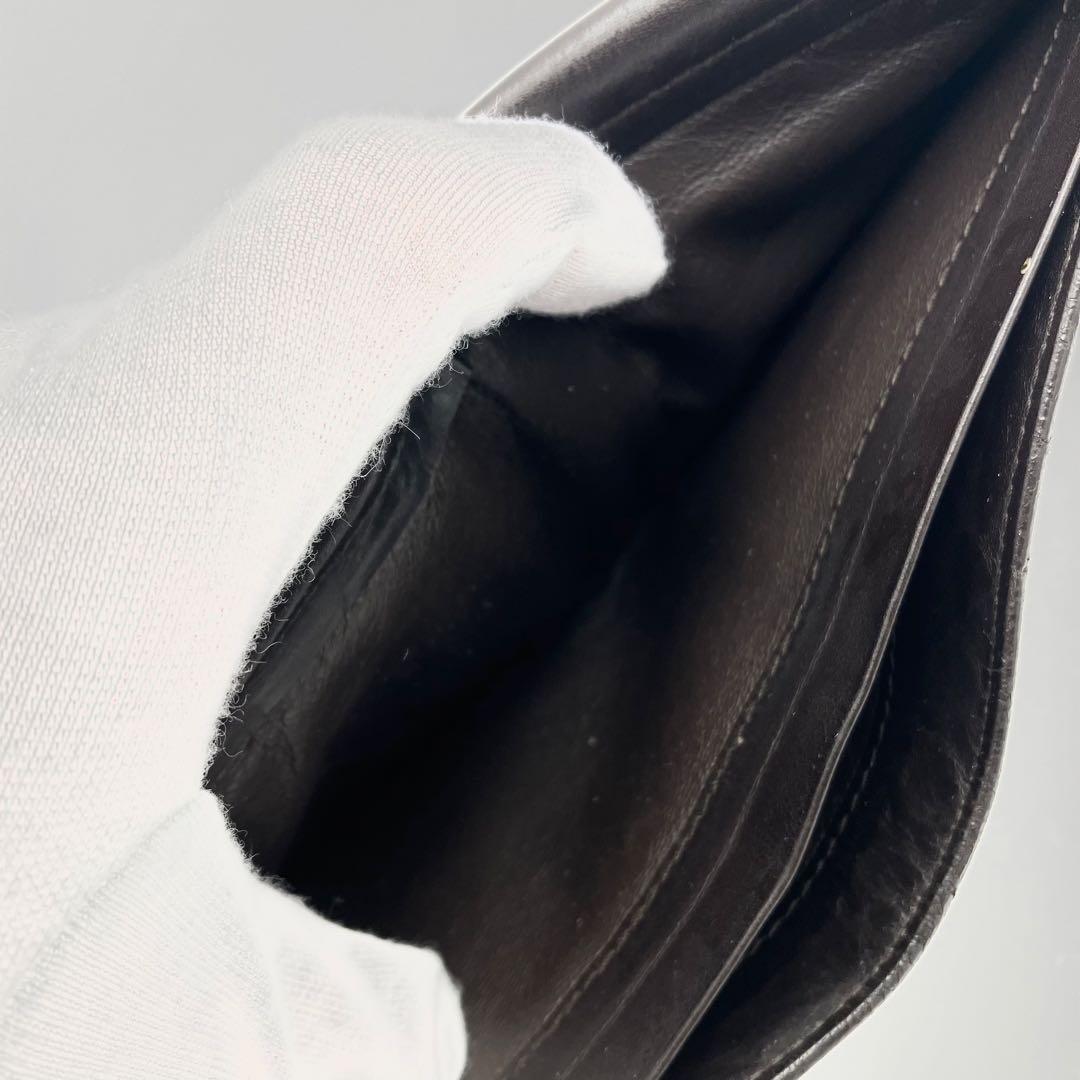 ボッテガ ピッコロ 二つ折り財布 イントレチャート 定期入れ レザー