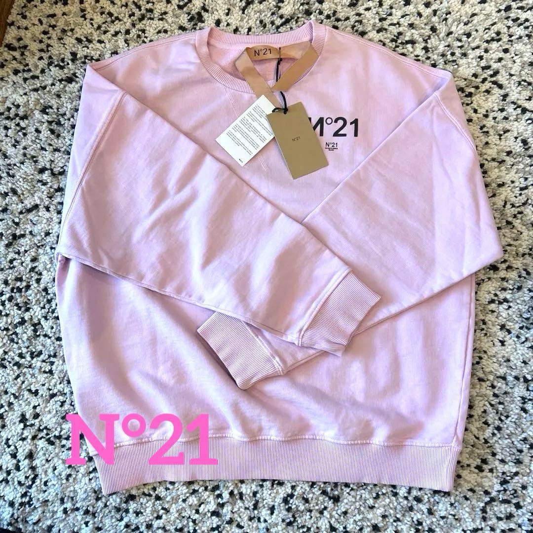 N°21 ピンク　トレーナー　スウェット　タグ付き未使用品　ヌメロヴェントゥーノ