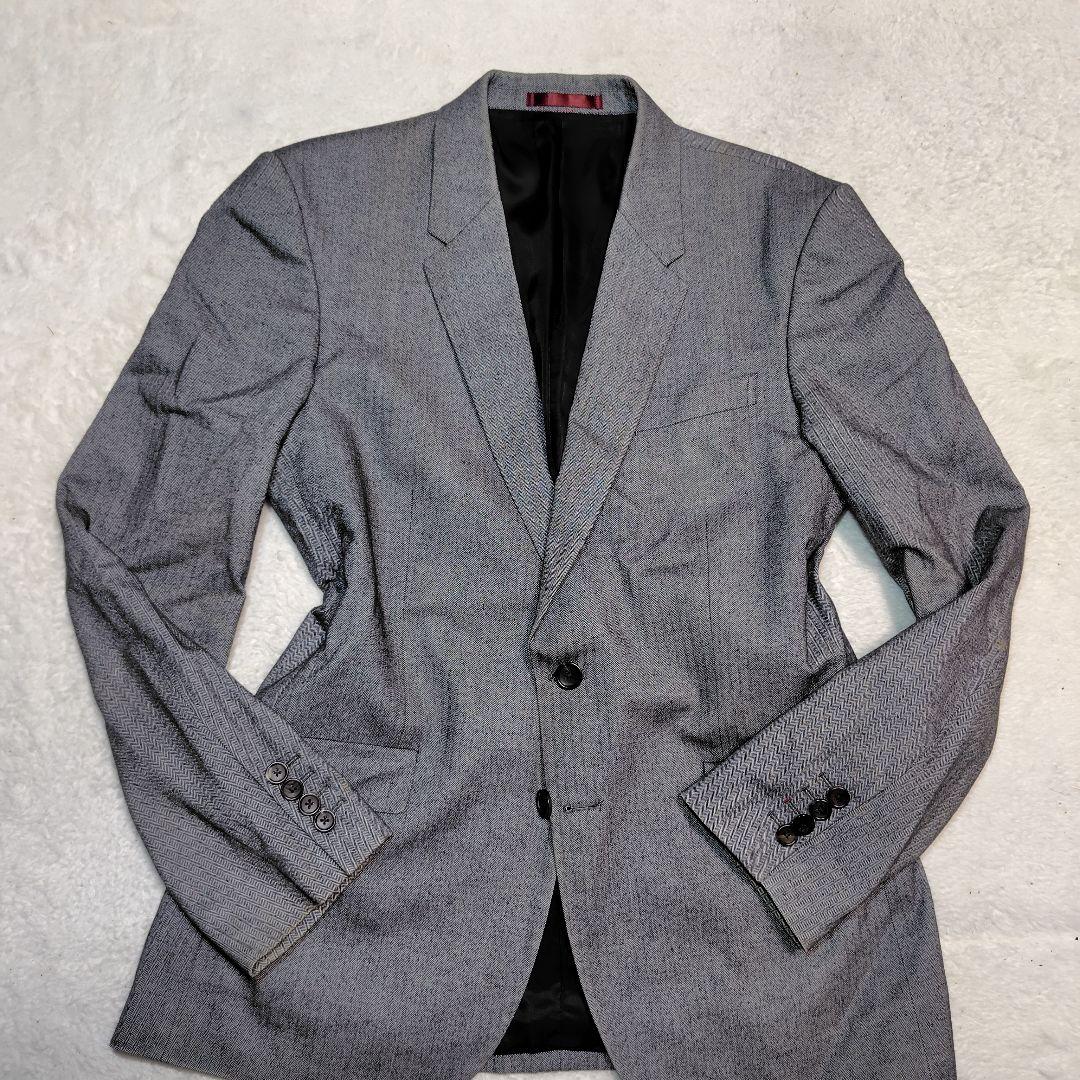 ポールスミス ヘリンボーン テーラードジャケット メンズ XL