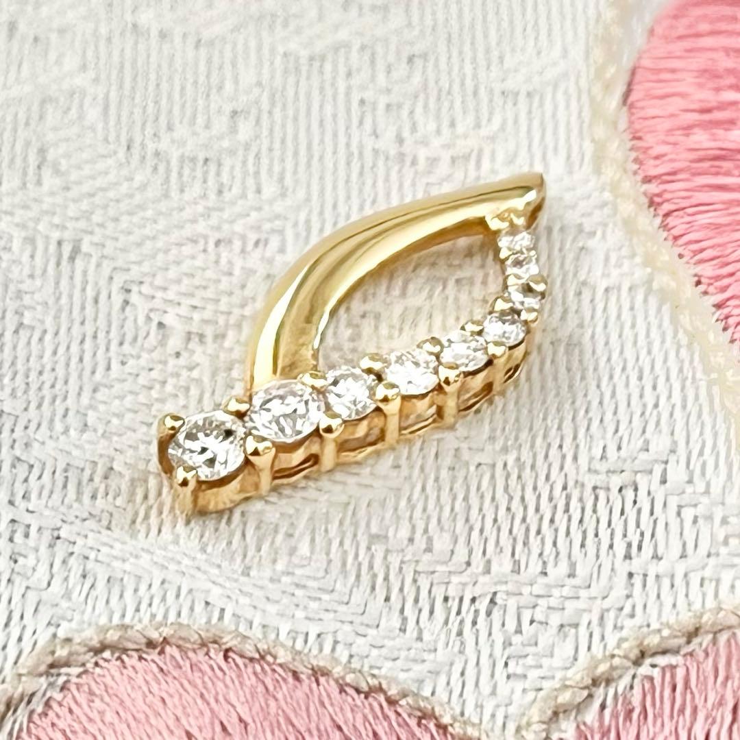 k18 ダイヤ デザイン ヘッド