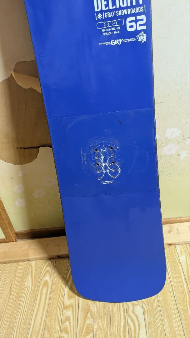 GRAY　DELIGHT 162 スノーボード 24-25 青
