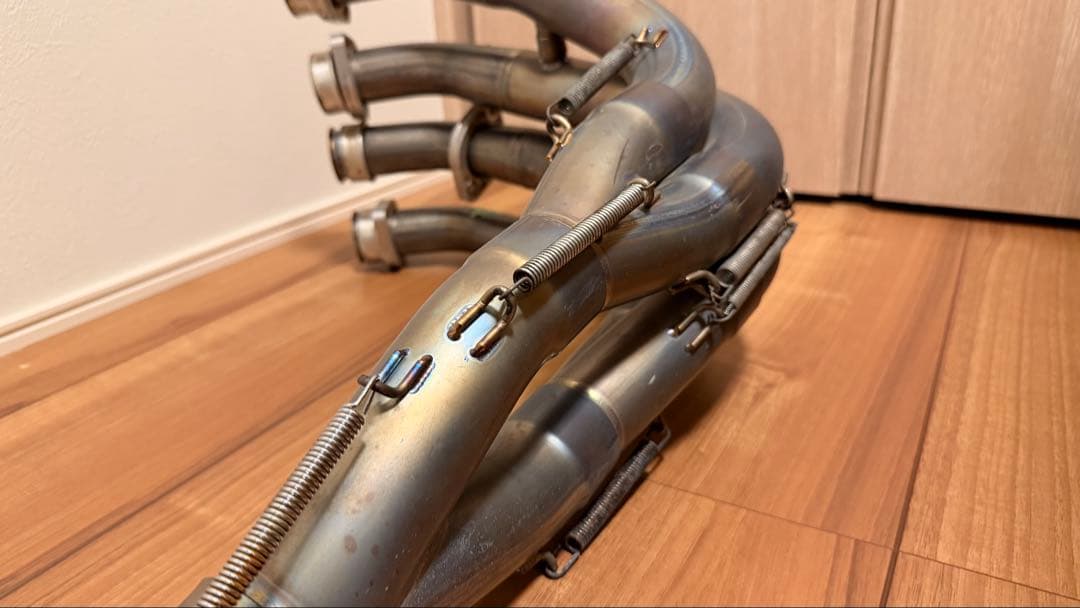 YZF-R6 13S ストライカー　チタン　フルエキ　マフラー　ワンオフステー付