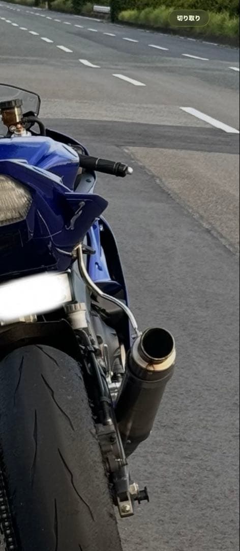 YZF-R6 13S ストライカー　チタン　フルエキ　マフラー　ワンオフステー付