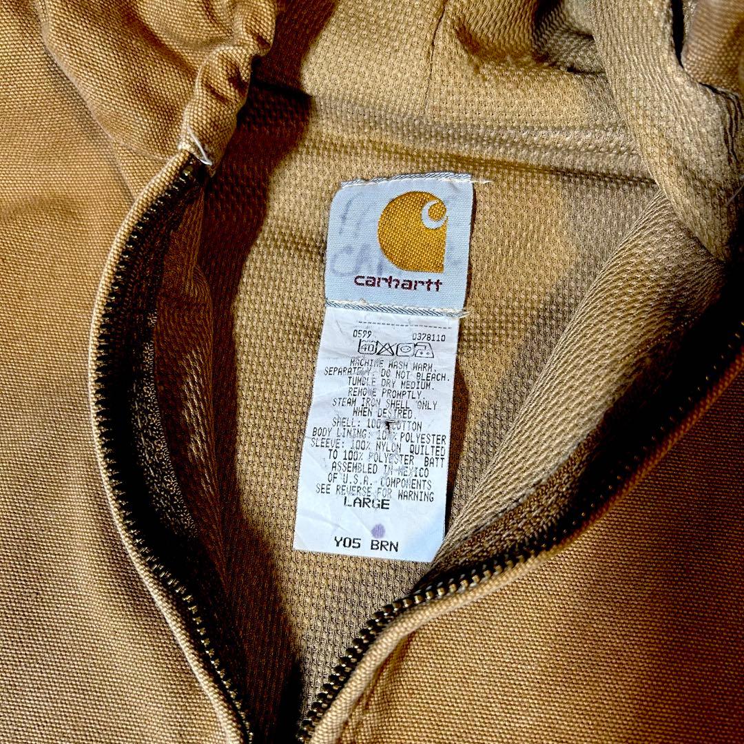 Carhartt YO5 フルジップフード付きジャケット Boys-L