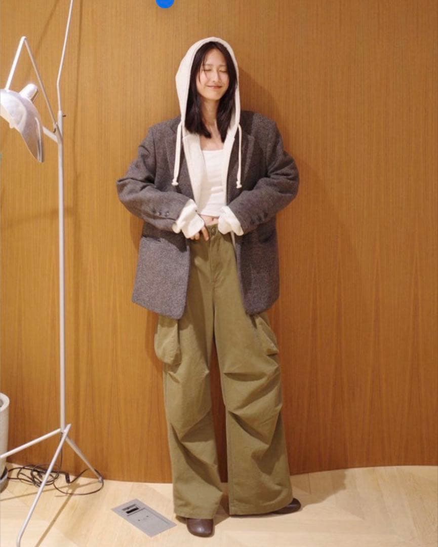 【シールームリン】collab オーバーショルダーテーラードジャケット