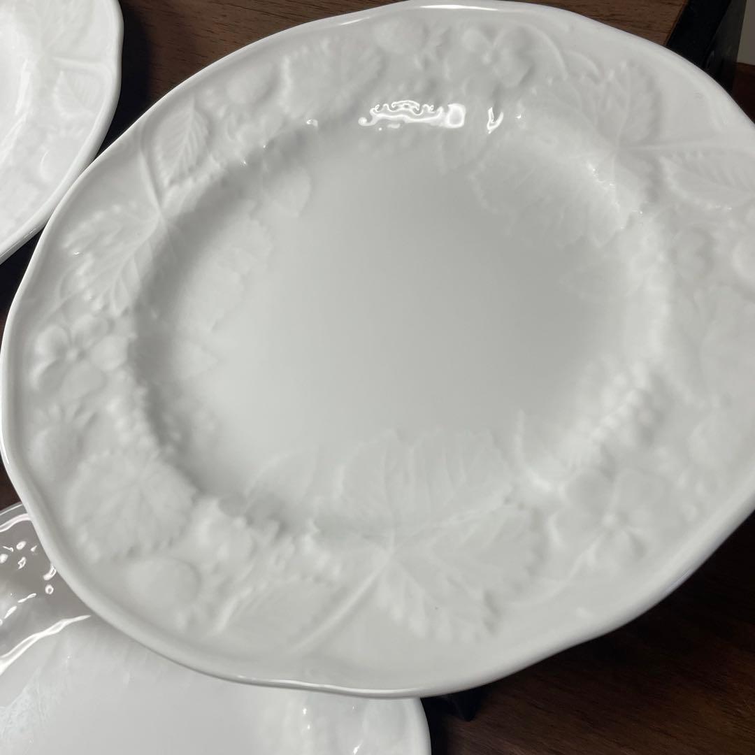 【希少】17cm 6枚ウェッジウッド ストロベリー＆バイン 廃盤 箱あり