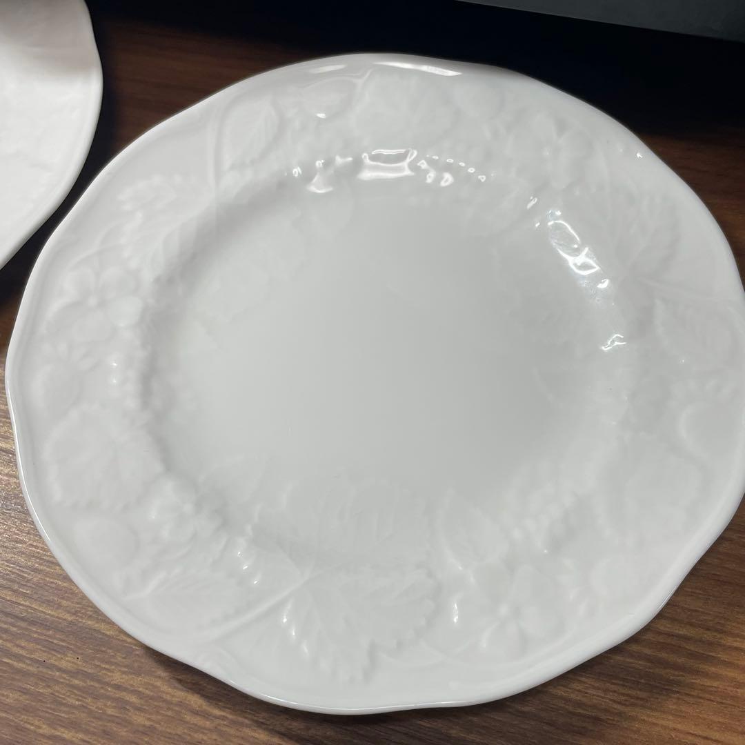 【希少】17cm 6枚ウェッジウッド ストロベリー＆バイン 廃盤 箱あり