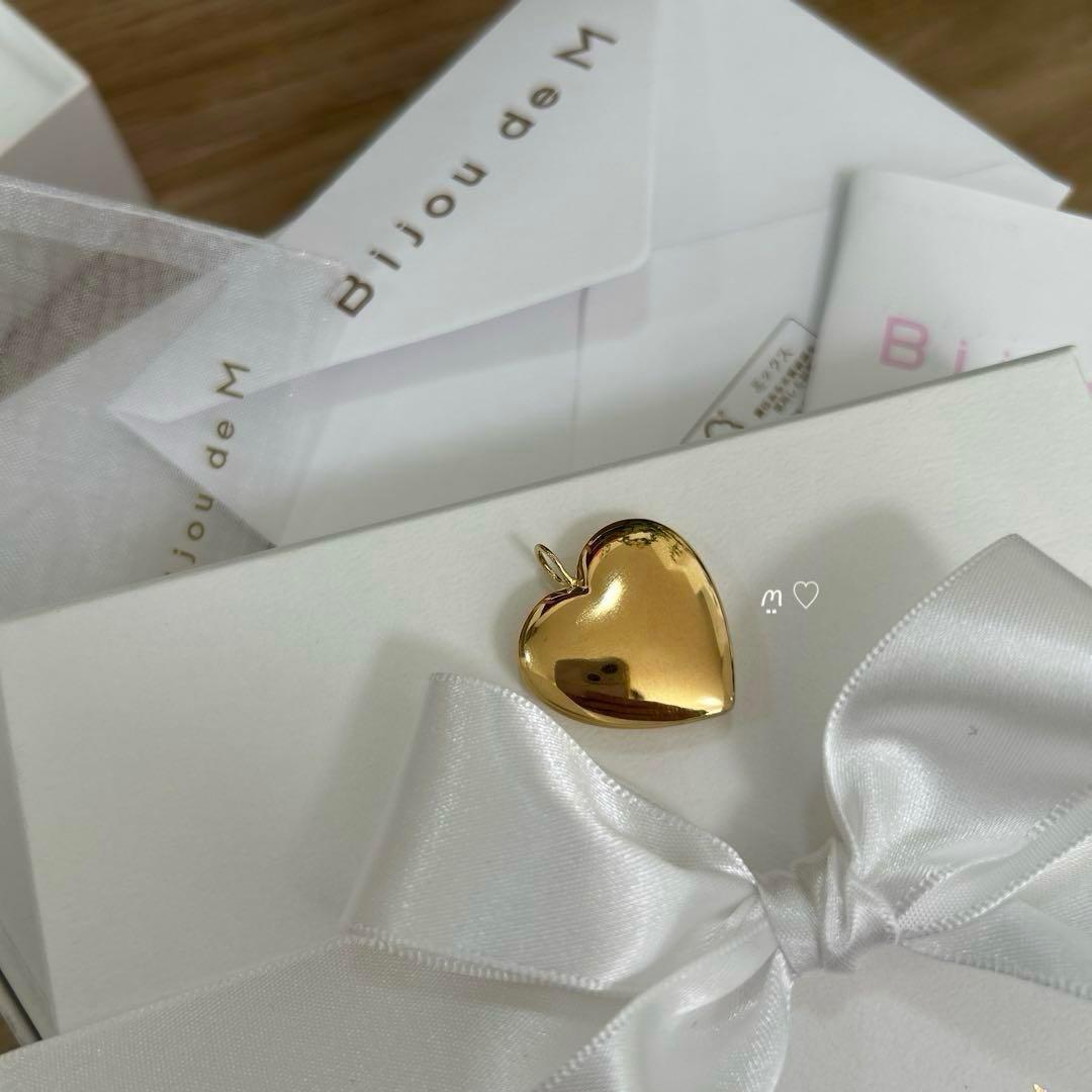 BIJOU de M　ビジュードエム　ハートロケット　ネックレスチャーム　現行品