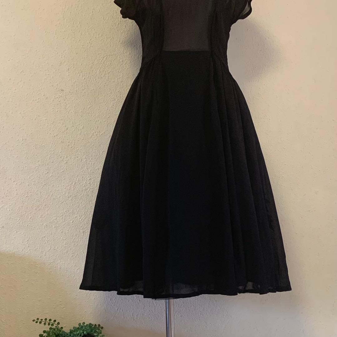 トリコ コムデギャルソン ＊クラシカル ワンピース 黒 【AD2005】