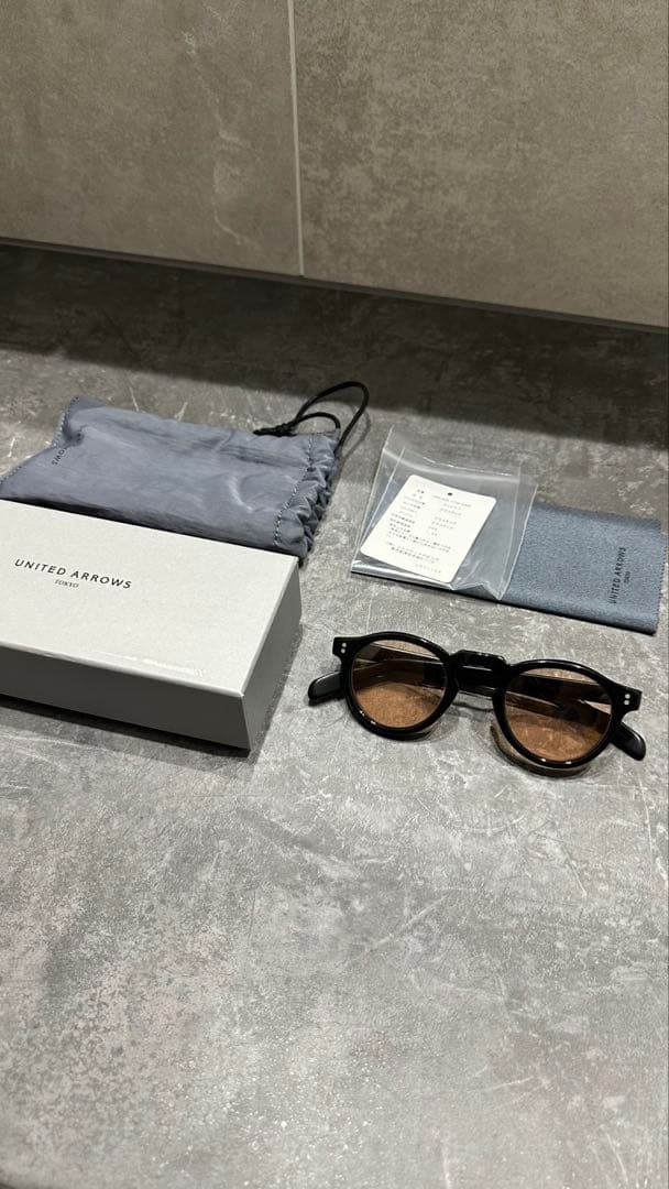 ユナイテッドアローズ 金子眼鏡 コラボ サングラス