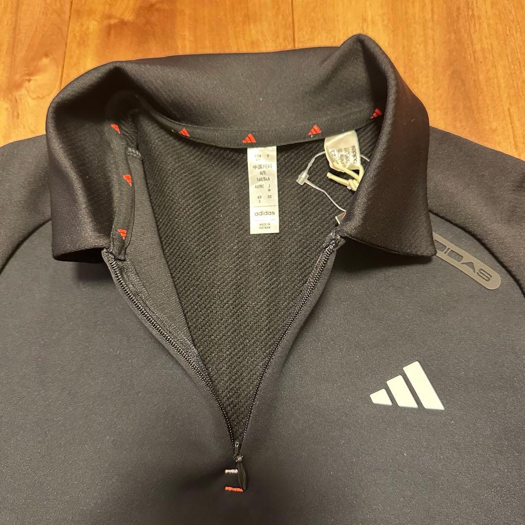 ダンボールニット　スカート長袖ポロ　セットアップ　秋冬　生地分厚め　サイズM