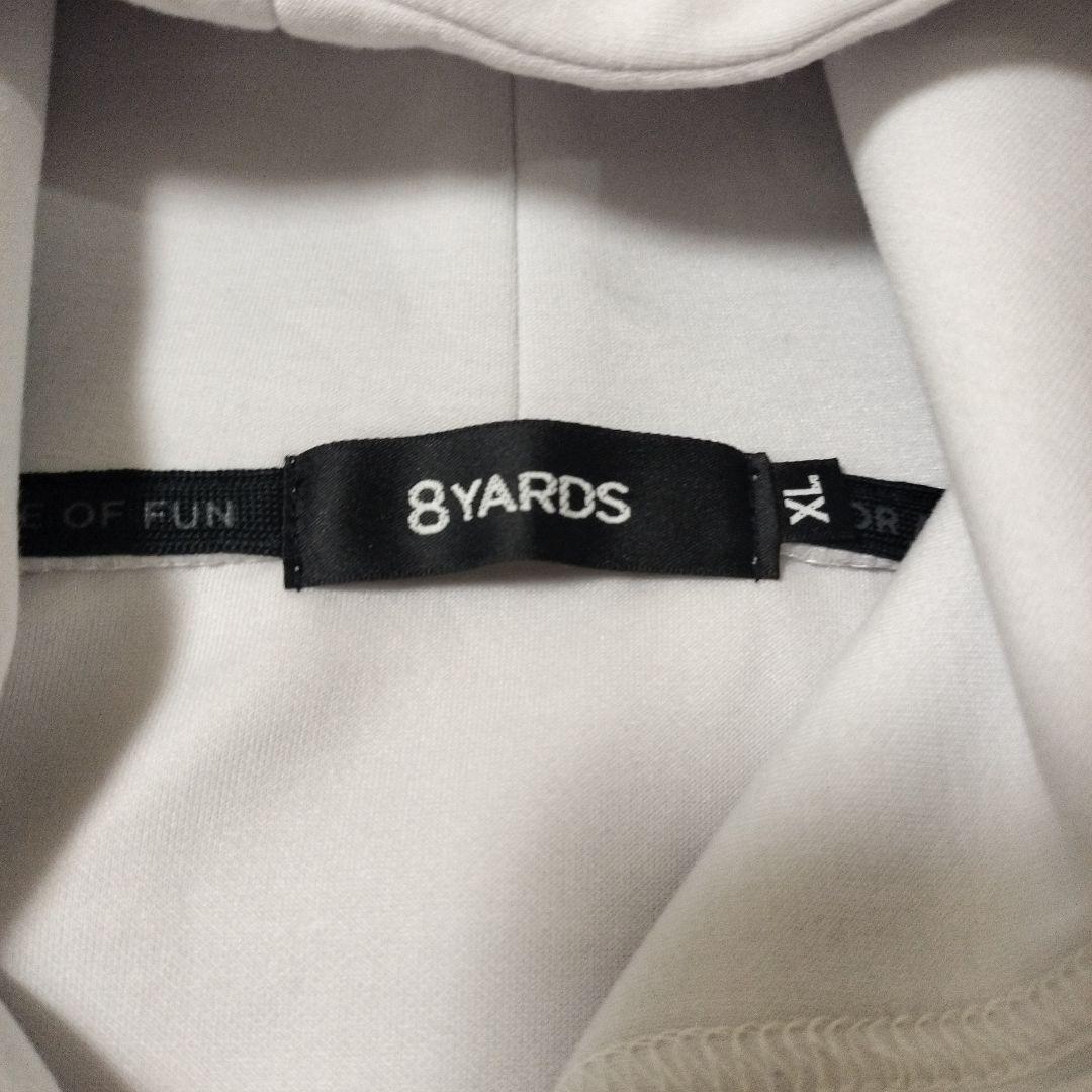 に*ん様 【近年】ハチヤーズ　XL　ボンディングパーカー　バックロゴ　ライトグレ