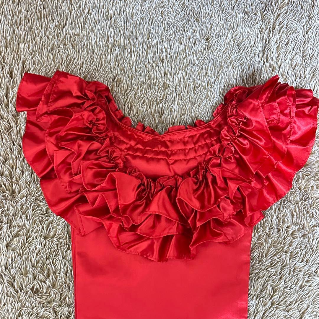 未使用 COMME des GARCONS GIRL ワンピース サテン 光沢