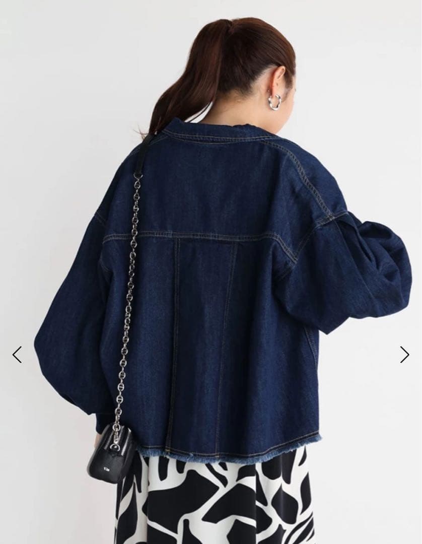 【フロッグ】YAMADAYA Vin ボリュームスリーブデニムジャケット