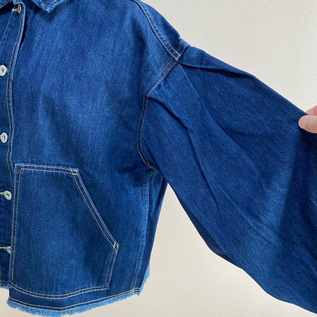 【フロッグ】YAMADAYA Vin ボリュームスリーブデニムジャケット