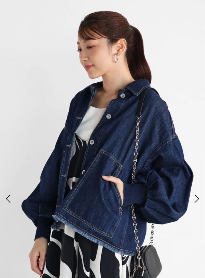 【フロッグ】YAMADAYA Vin ボリュームスリーブデニムジャケット