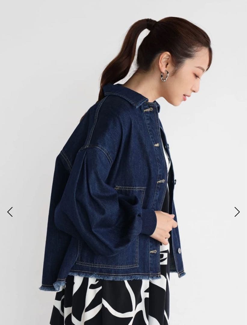 【フロッグ】YAMADAYA Vin ボリュームスリーブデニムジャケット