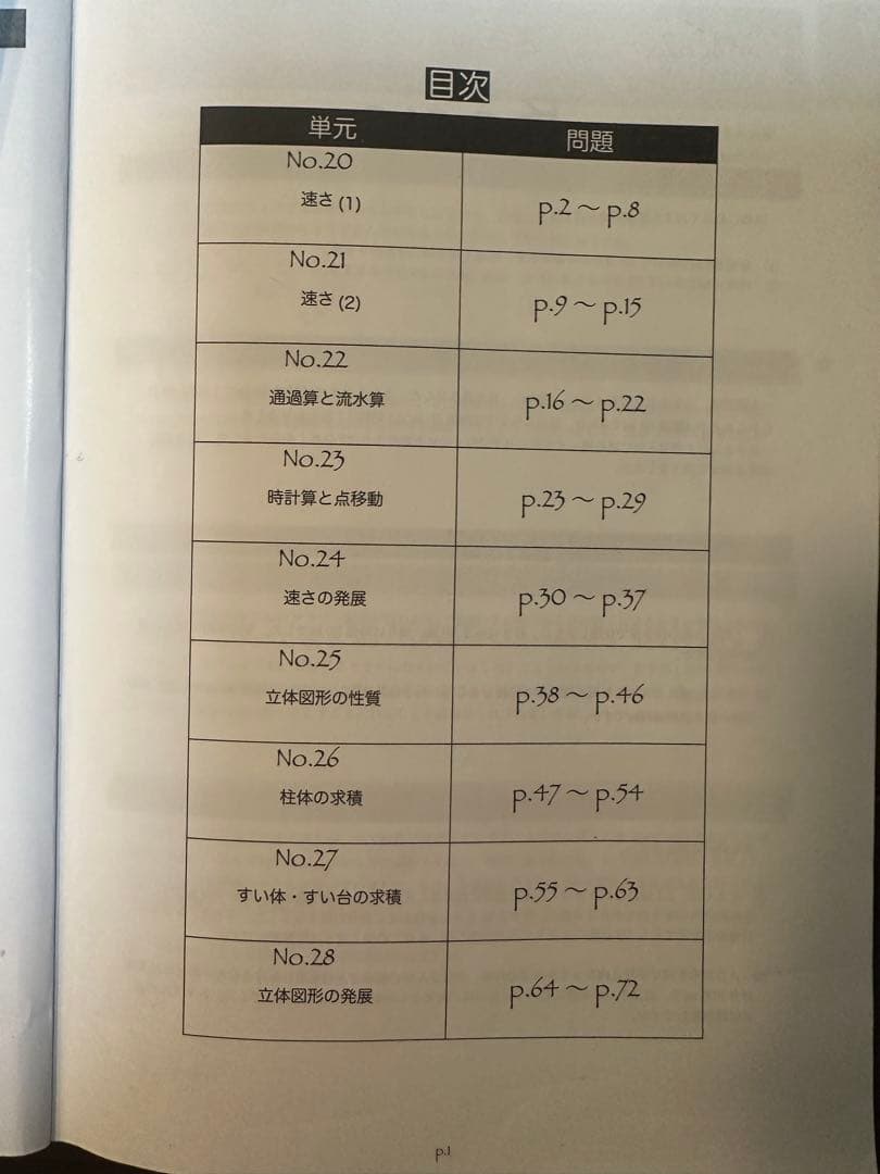 浜学園　小6 算数　演習教材➕解答・解説