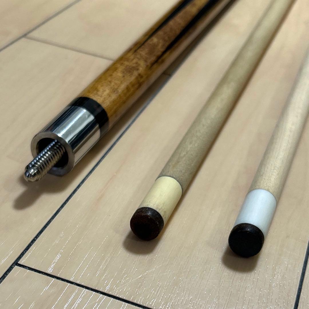 ビリヤードキュー　スペアシャフトあり