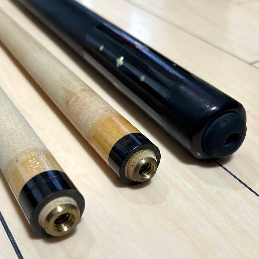 ビリヤードキュー　スペアシャフトあり