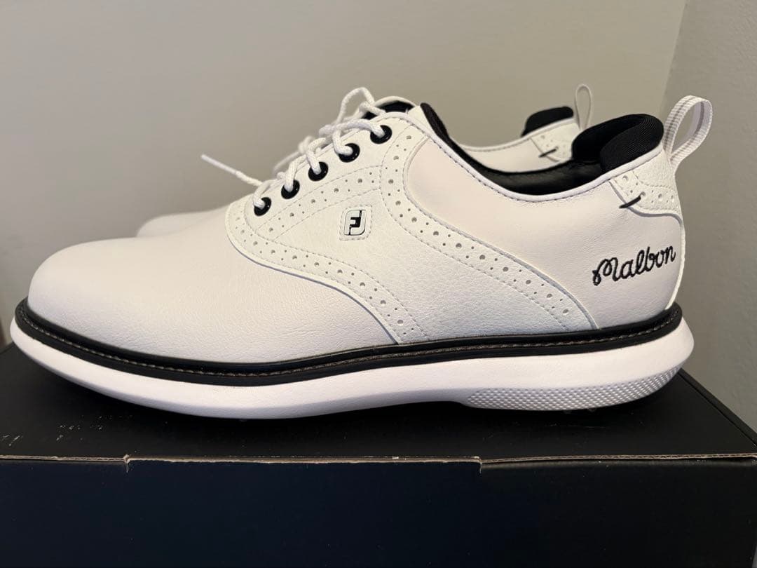 MALBON X FOOTJOY TRADITIONS ゴルフシューズ