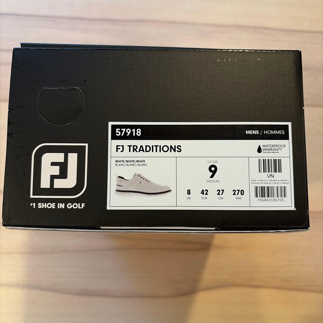MALBON X FOOTJOY TRADITIONS ゴルフシューズ