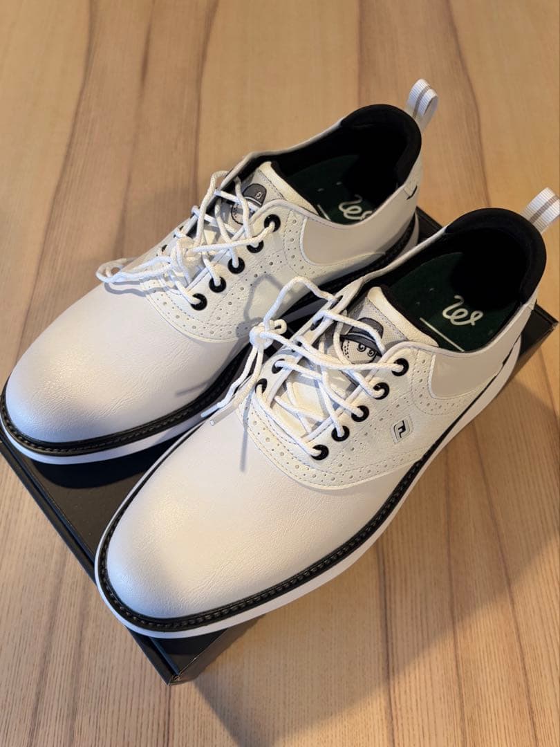 MALBON X FOOTJOY TRADITIONS ゴルフシューズ