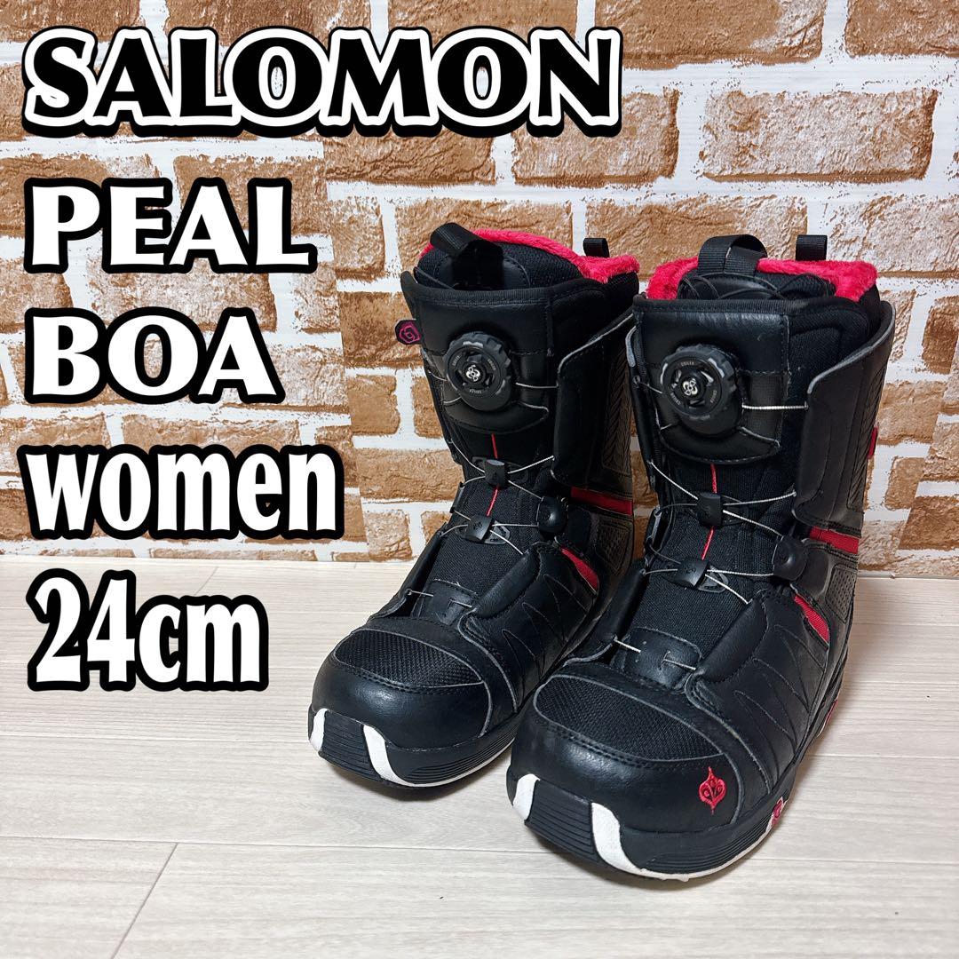 SALOMON スノーボード ブーツ PEARL BOA WOMAN 24cm